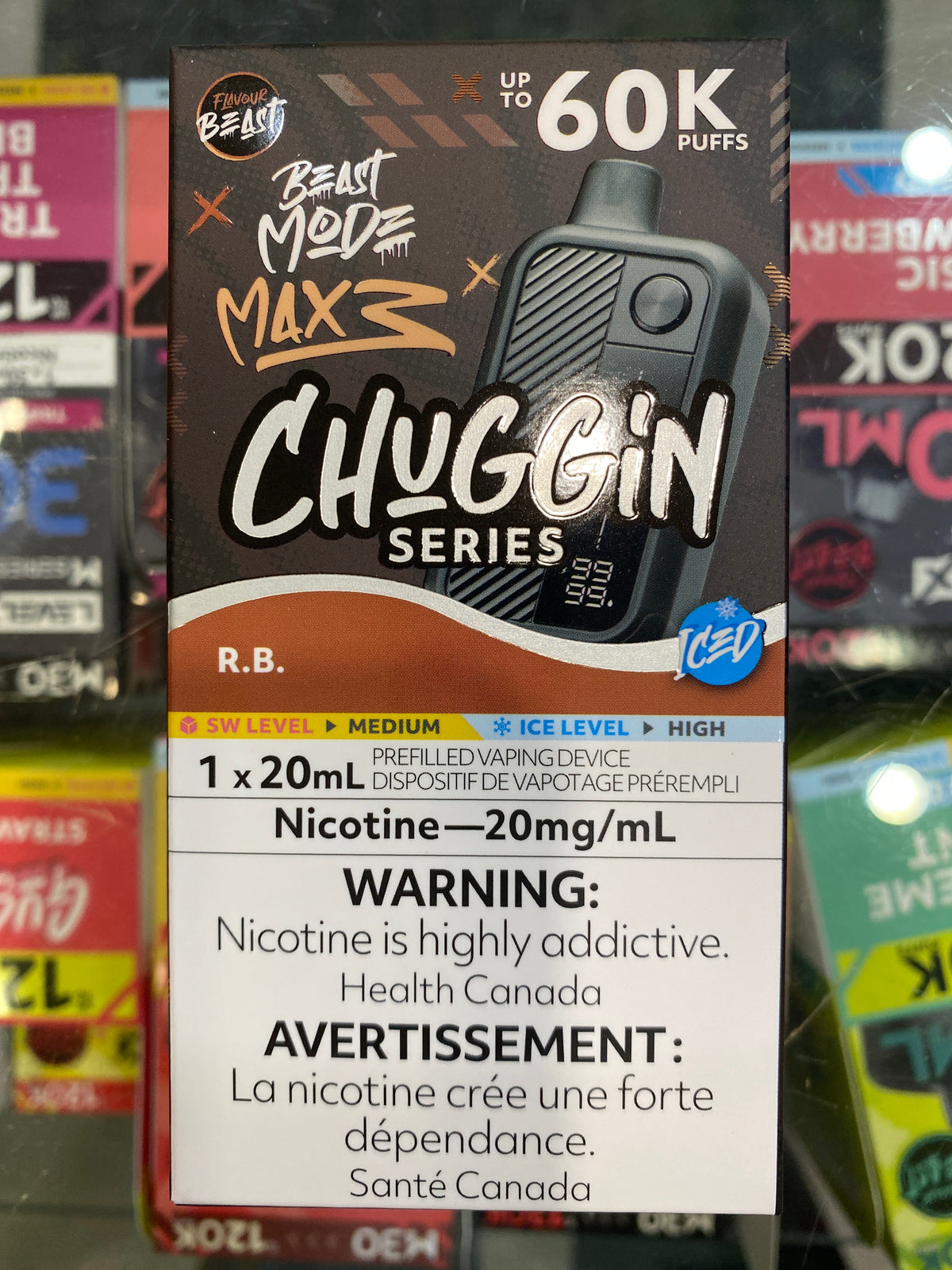 Flavour Beast Disposable Mode Max 3 60K R.B. Iced ONT