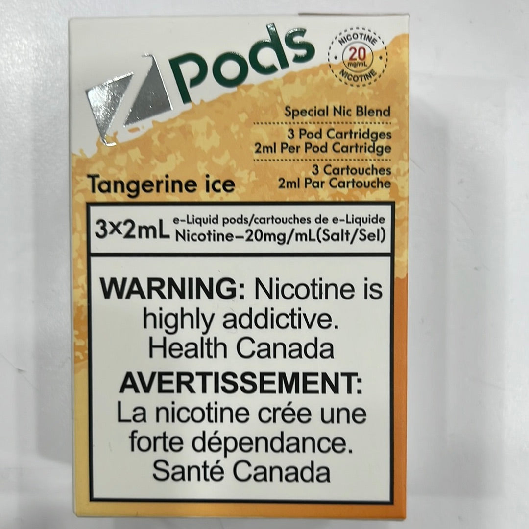 Z Lab Zpods Tangerine Ice (3x2ml)