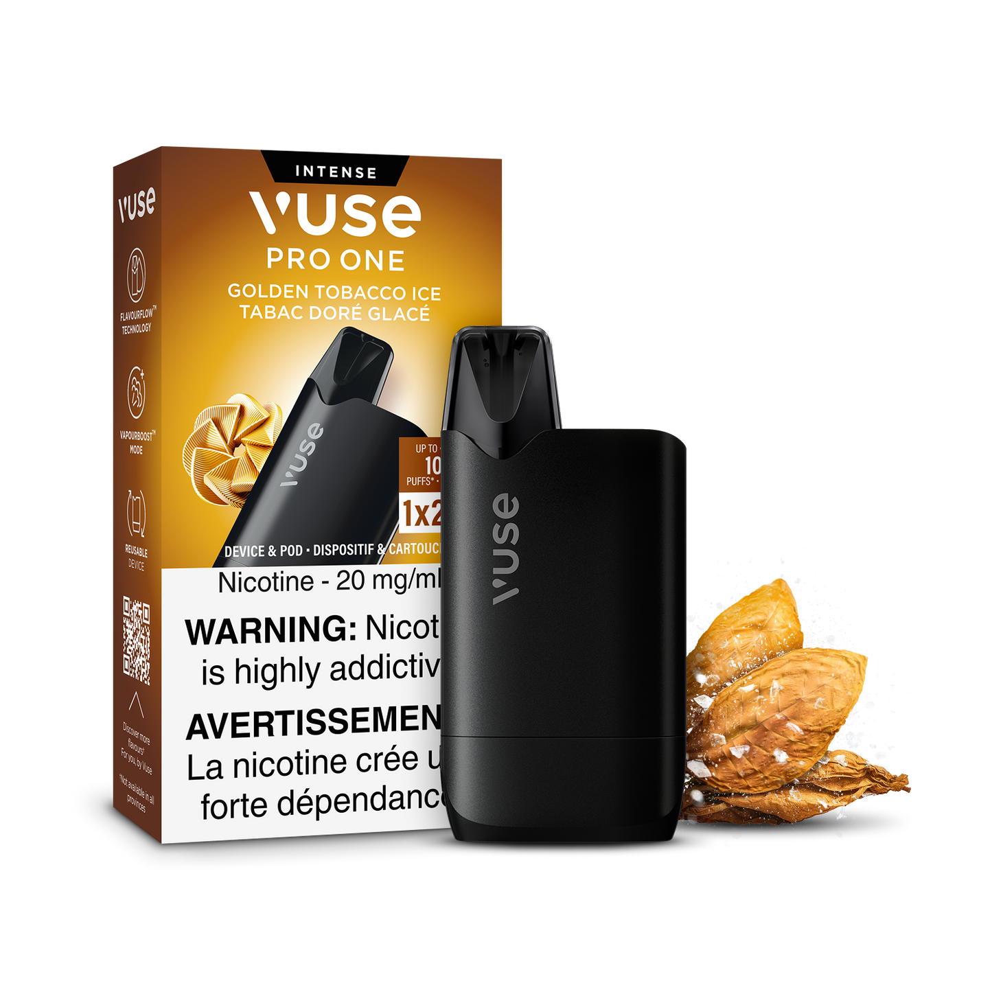 Vuse Pro One Intense Golden Tobacco Ice ONT