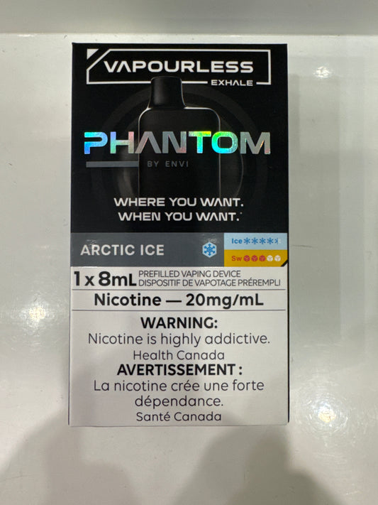 Phantom by Envi Disposable 14K Arctic Ice