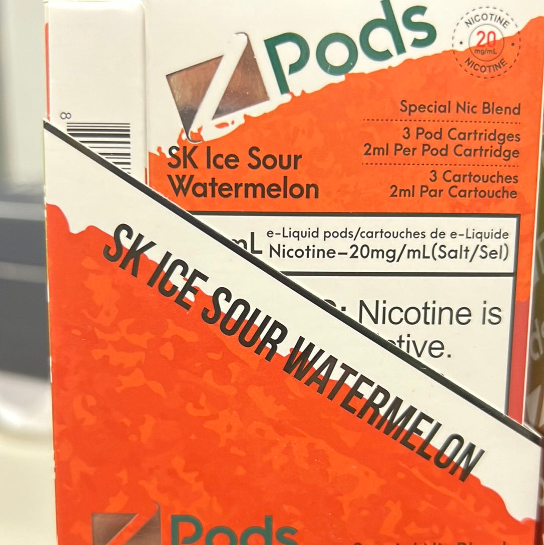 Z Lab Zpods SK ICE Sour Watermelon(3x2ml)