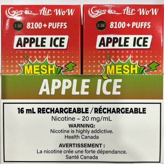 Genie Air Wow 8100 Disposable Apple Ice