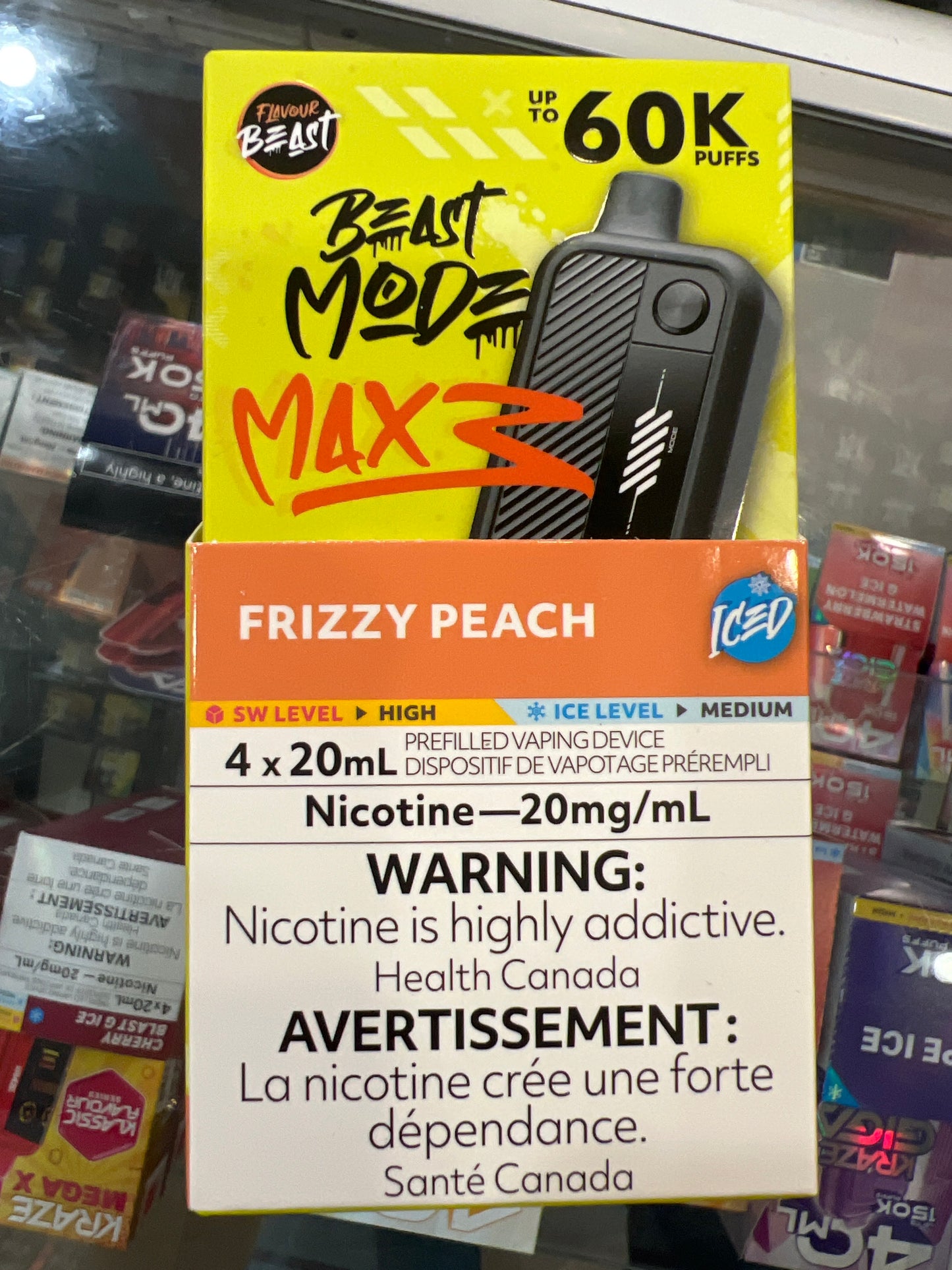 Flavour Beast Disposable Mode Max 3 60K Frizzy Peach