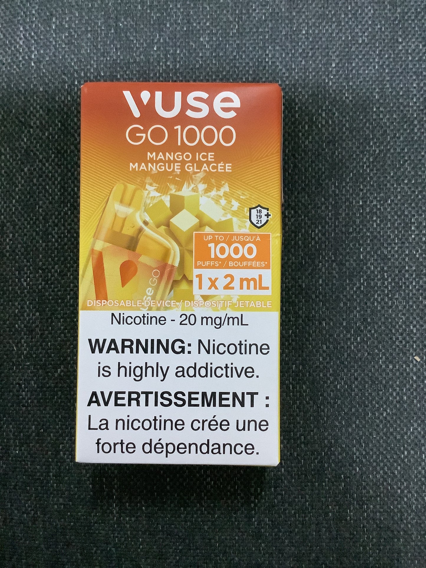 Vuse GO 1000 Mango Ice ONT