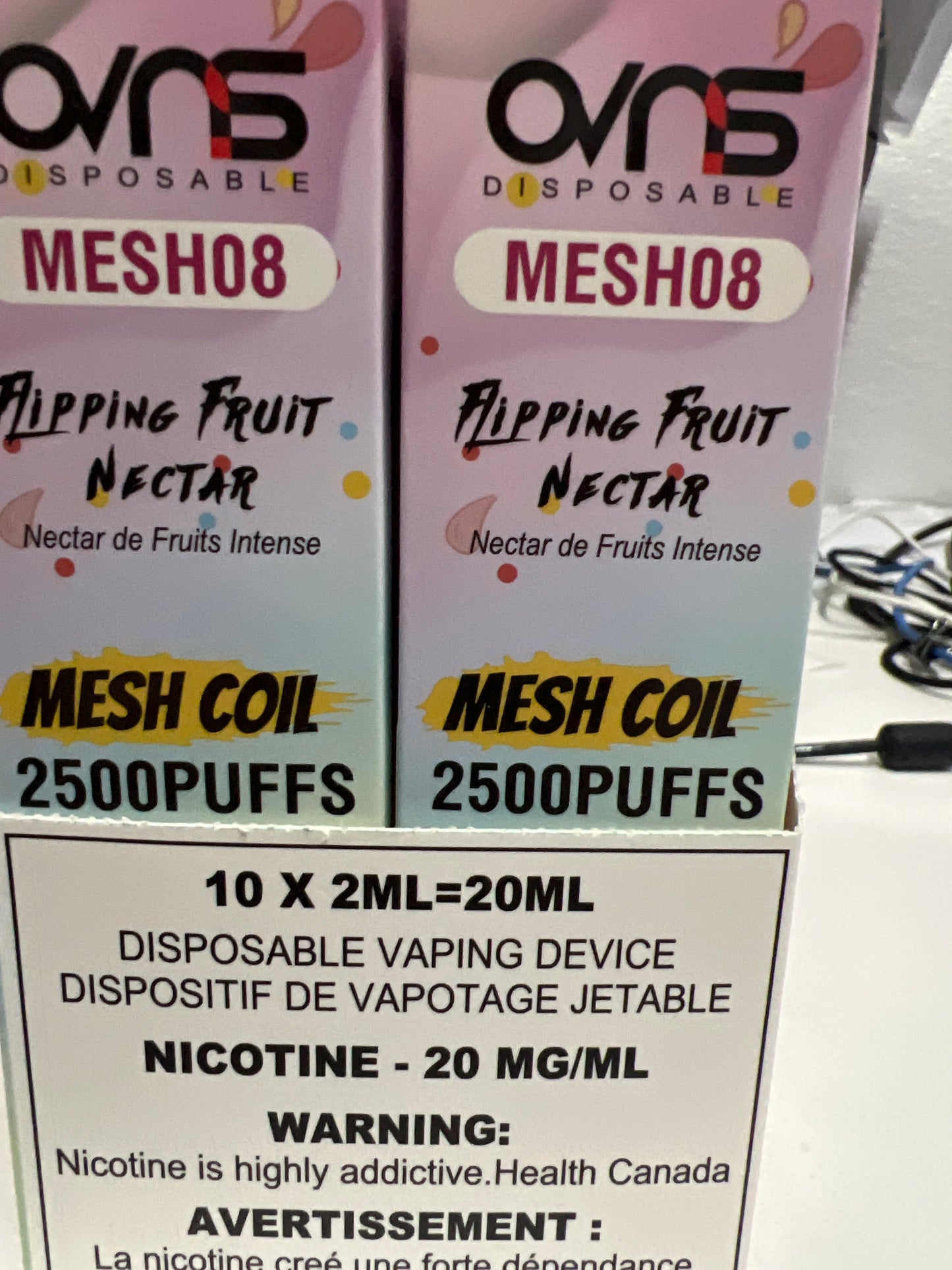 OVNS MESH08 2500 Disposable Flipping Fruit Nectar