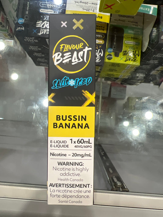 Flavour Beast Salts Bussin Banana ONT