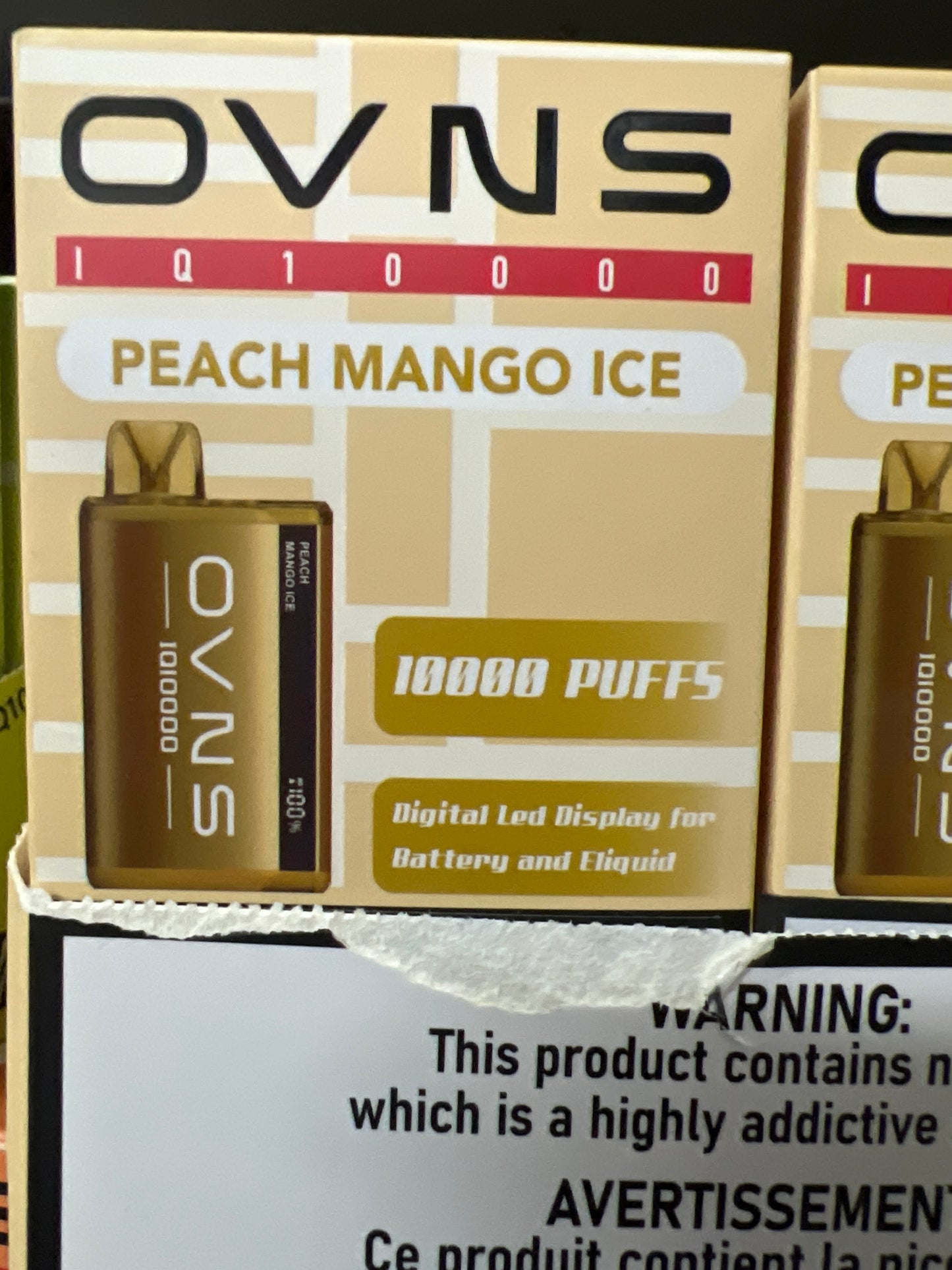 OVNS IQ10000 Peach Mango Ice