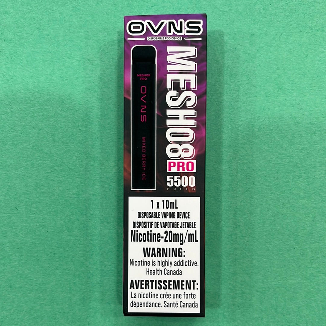 OVNS MESH08 PRO 5500 Disposable Mixed Berry Ice