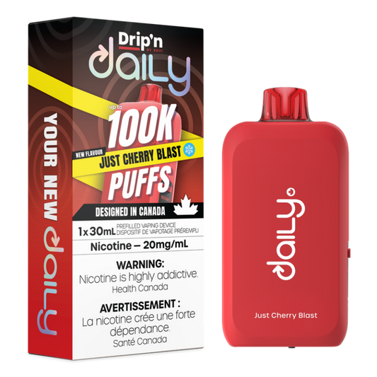 Drip’n By Envi Disposable Daily 100K Just Cherry Blast