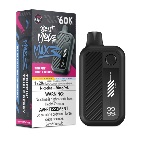 Flavour Beast Disposable Mode Max 3 60K Trippin’ Triple Berry