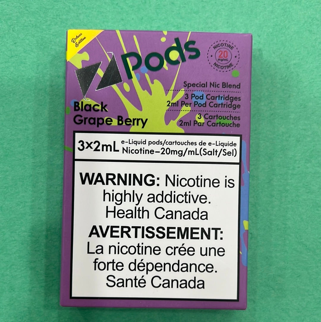 Z Lab Zpods Black Grape Berry (3x2ml)