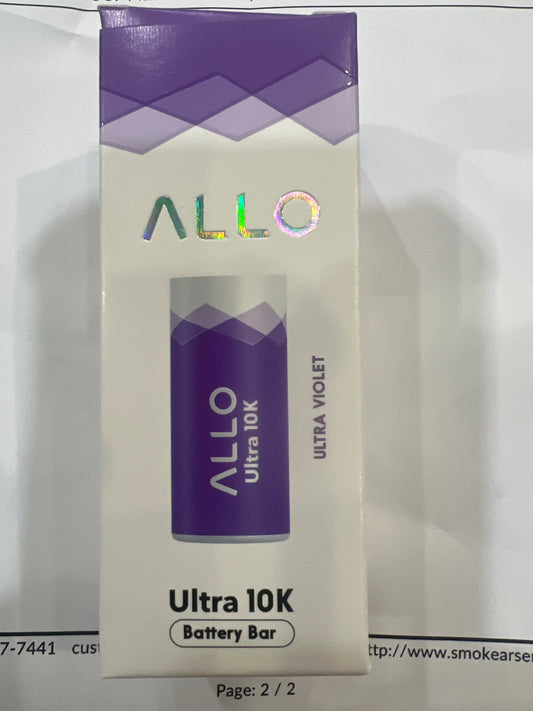 Allo Ultra 10K Battery Bar Ultra Violet