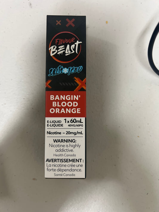 Flavour Beast Salts Bangin’ Blood Orange ONT