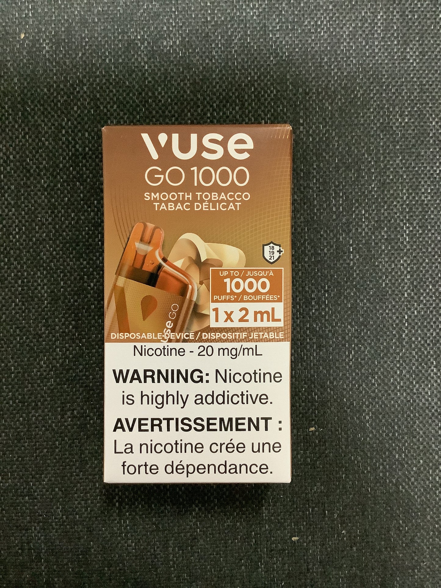 Vuse GO 1000 Smooth Tobacco ONT