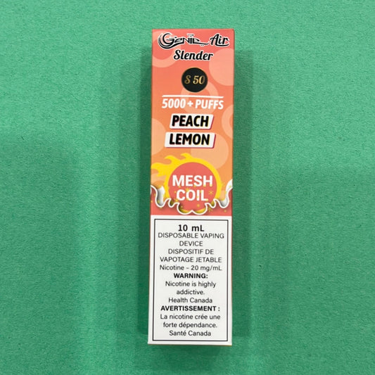 Genie Air Slender 5000 Disposable Peach Lemon