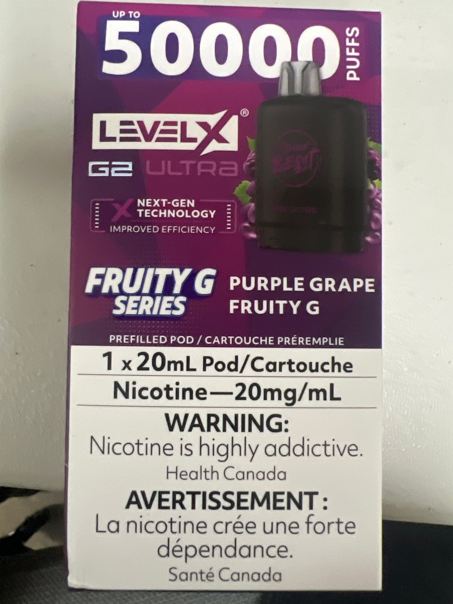 Flavour Beast G2 Ultra Level X PODS Fruity G Purple Grape