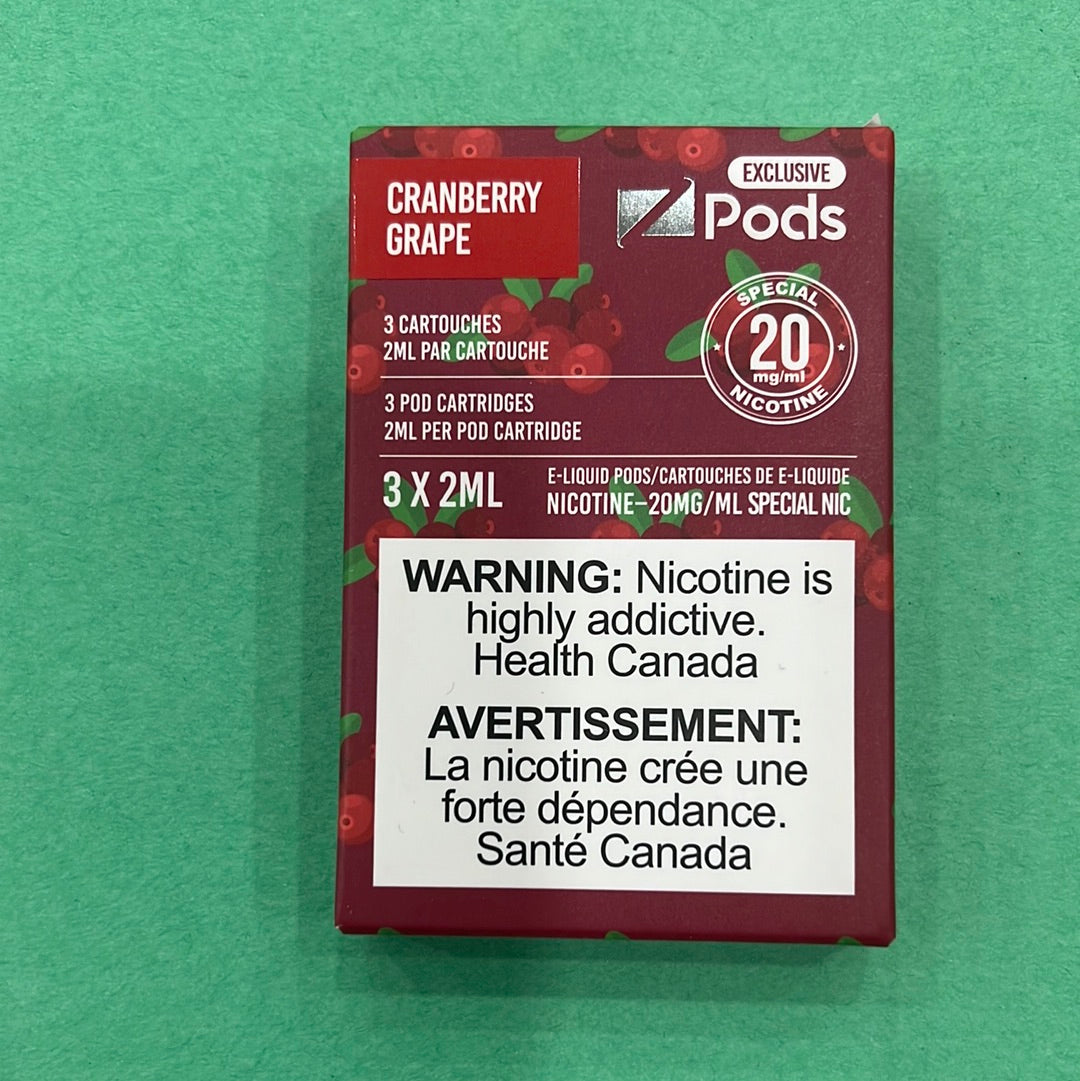 Z Lab Zpods Cranberry Grape (3x2ml)