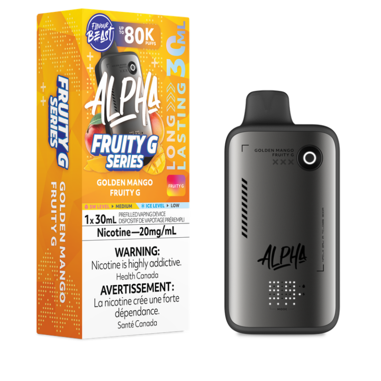 Flavour Beast Disposable Alpha 80K Fruity G Golden Mango