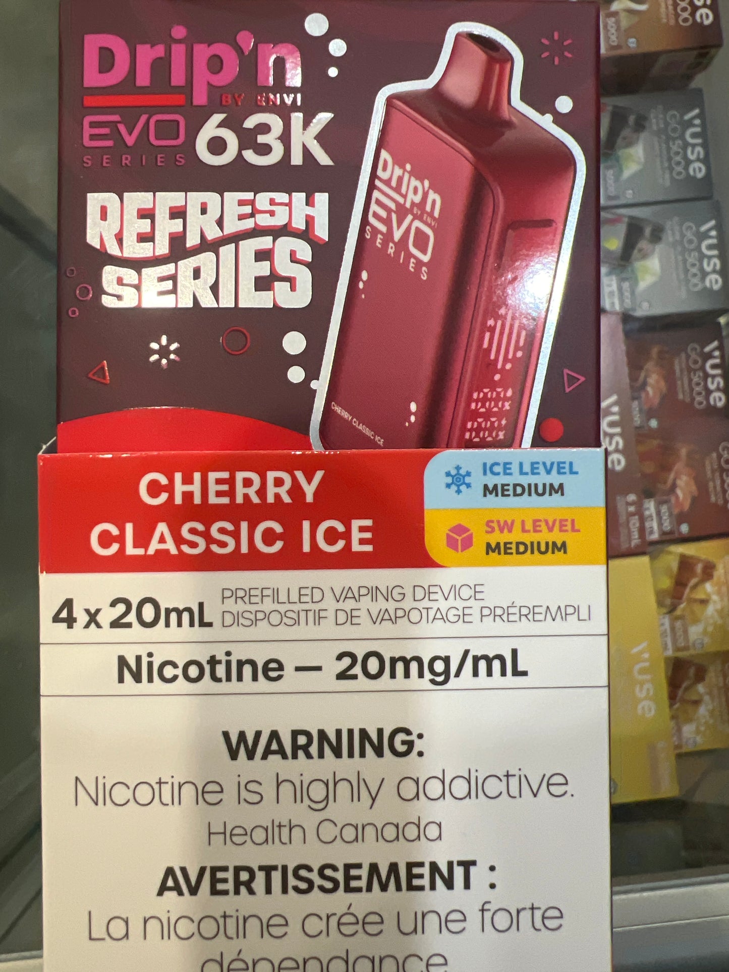 Drip’n By Envi Disposable EVO63K Cherry Classic Ice ONT