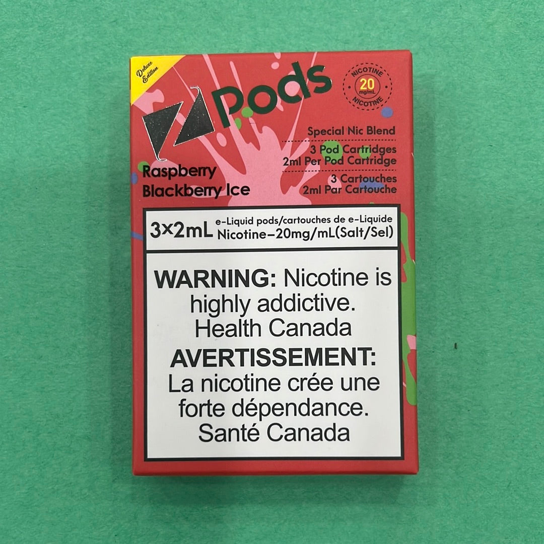 Z Lab Zpods Raspberry Blackberry Ice (3x2ml)