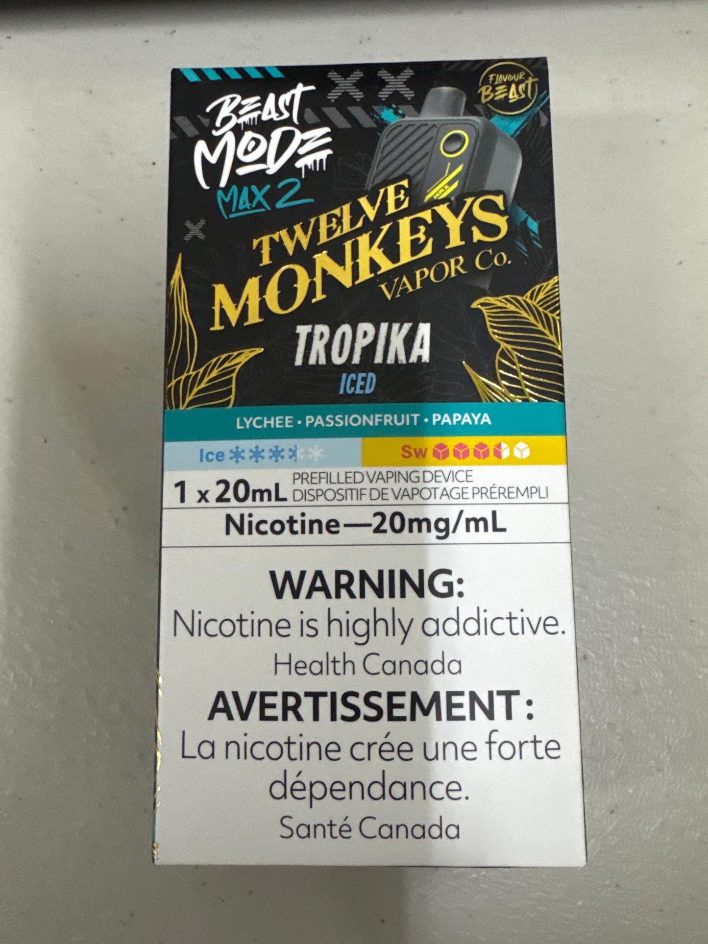 Flavour Beast Disposable Mode Max 2 50K Tropika Iced ONT