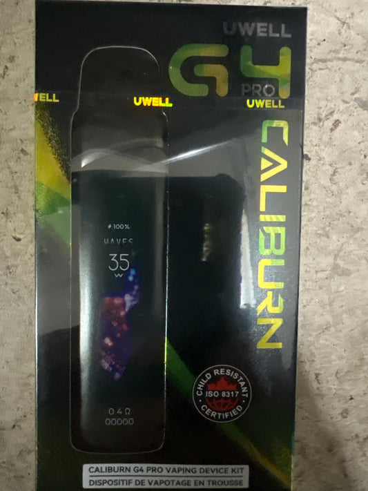 Caliburn G4 Pro Device Kit Iron Gray