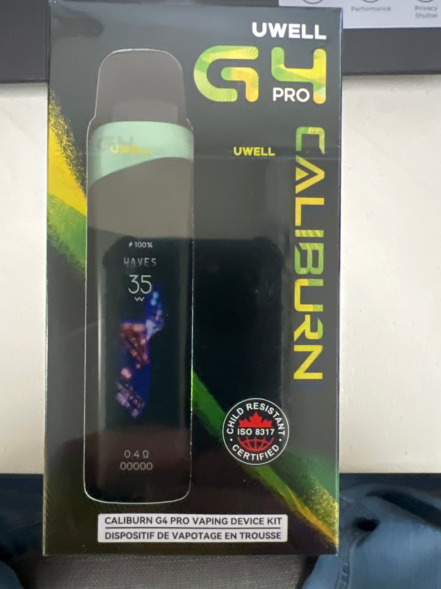 Caliburn G4 Pro Device Kit Light Green