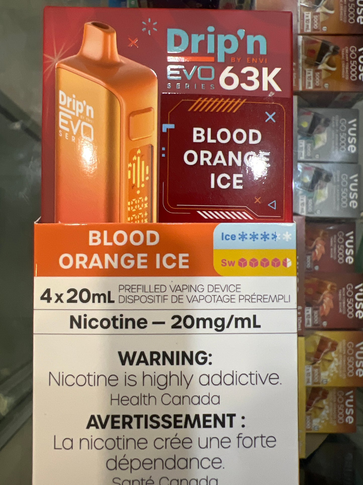 Drip’n By Envi Disposable EVO63K Blood Orange Ice ONT