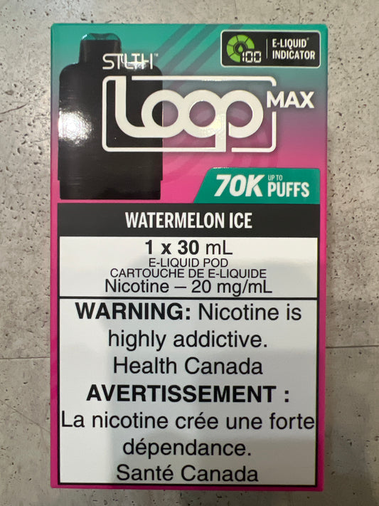 STLTH LOOP MAX 70K Pods Watermelon Ice ONT