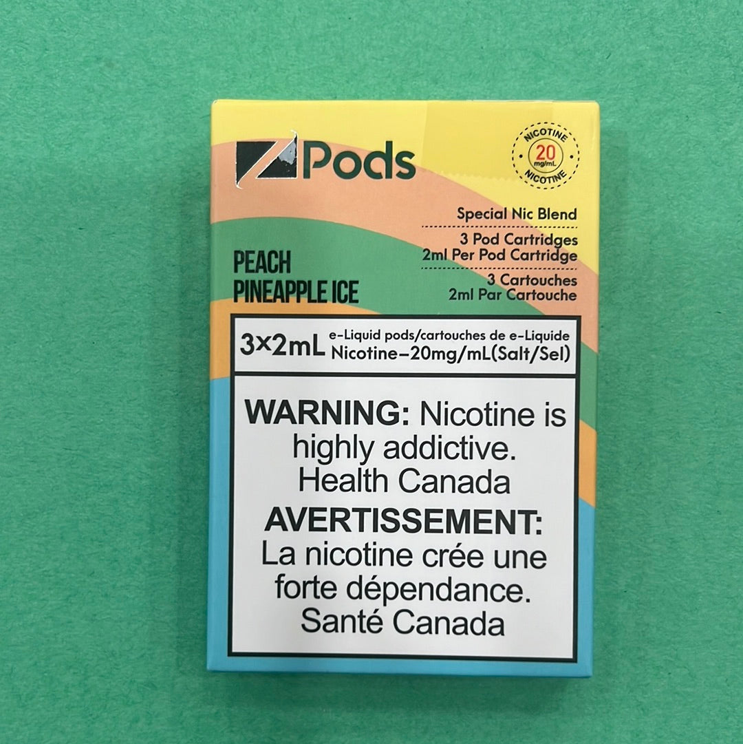 Z Lab Zpods Peach Pineapple Ice (3x2ml)