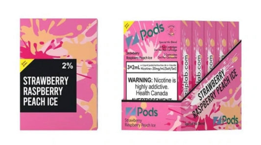 Z Lab Zpods Strawberry Raspberry Peach Ice (3x2ml)