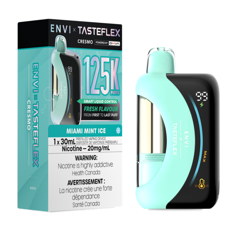 ENVI X TasteFlex Cresmo 125K Miami Mint Ice