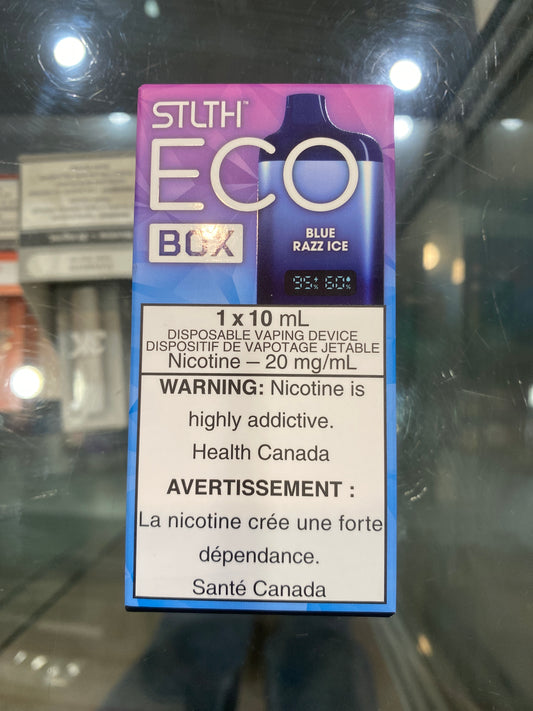 STLTH Disposable ECO BOX Blue Ruzz Ice ONT