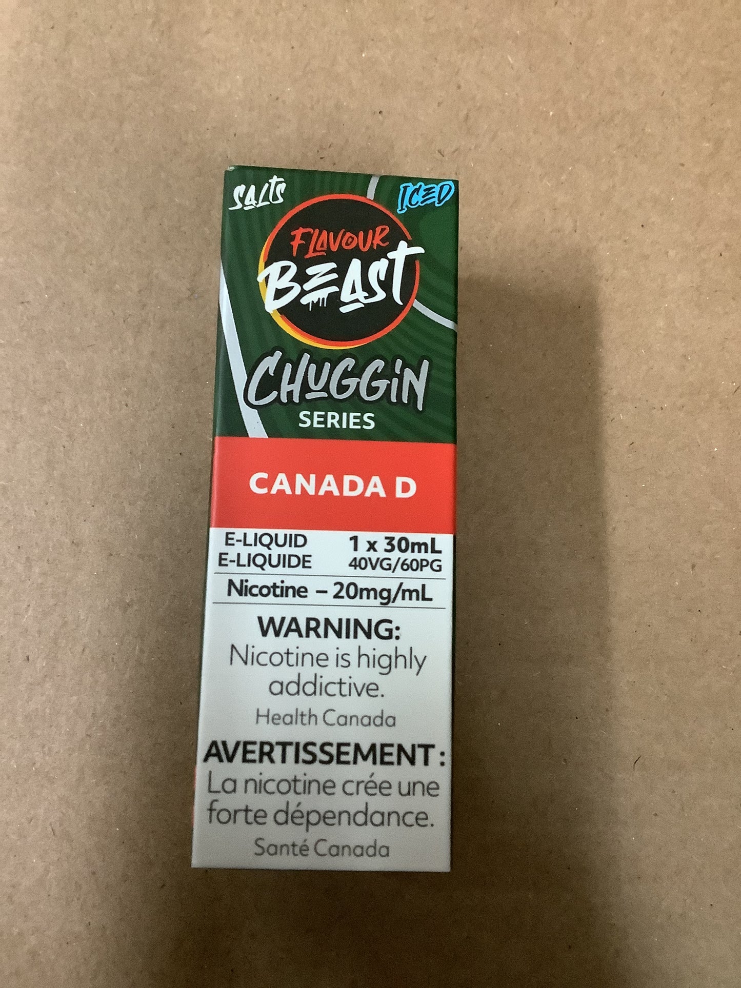 Flavour Beast Salts Canada D Iced ONT