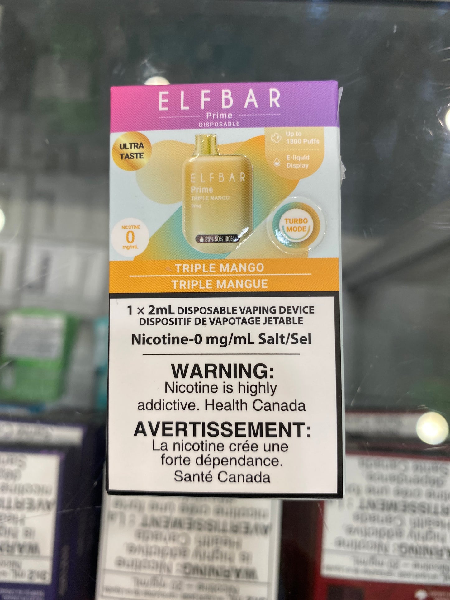 ELF BAR Disposable Prime 1800 Triple Mango ONT