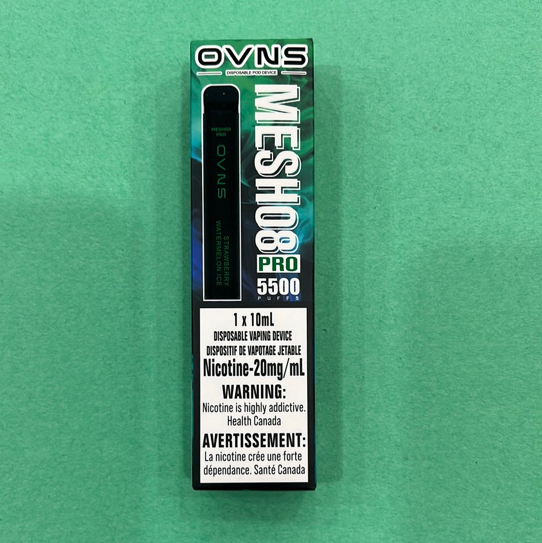 OVNS MESH08 PRO 5500 Disposable Strawberry Watermelon Ice