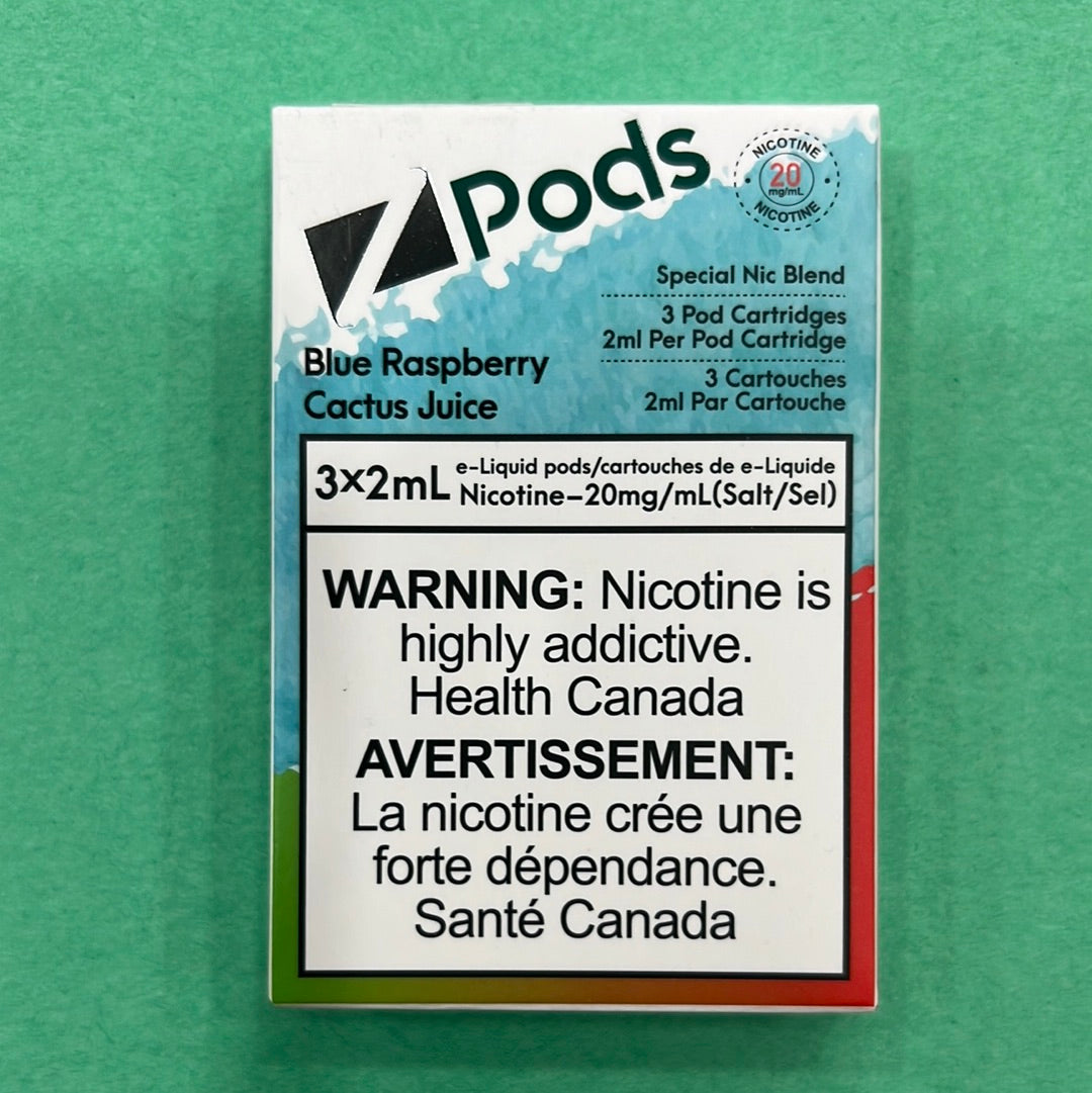 Z Lab Zpods Blue Raspberry Cactus Juice (3x2ml)