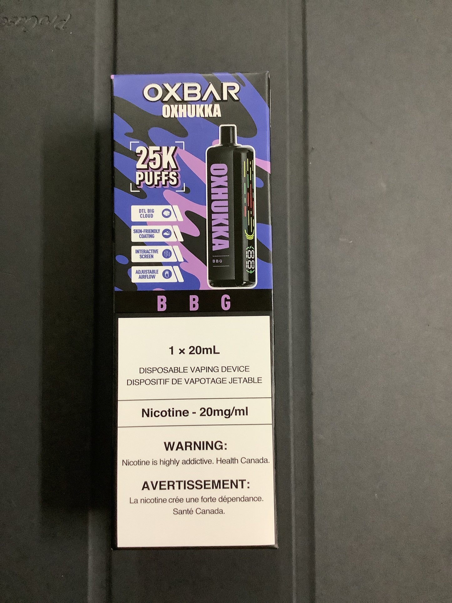 OXHUKKA 25K Disposable BBG ONT