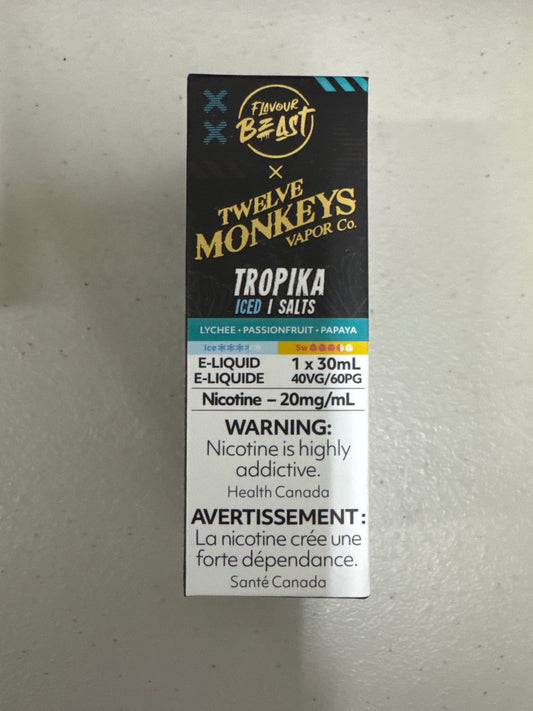 Flavour Beast x Twelve Monkeys Salts Tropika Iced ONT