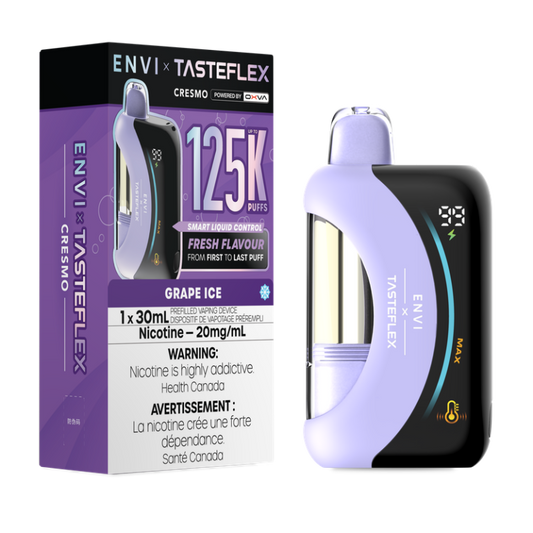 ENVI X TasteFlex Cresmo 125K    Grape Ice