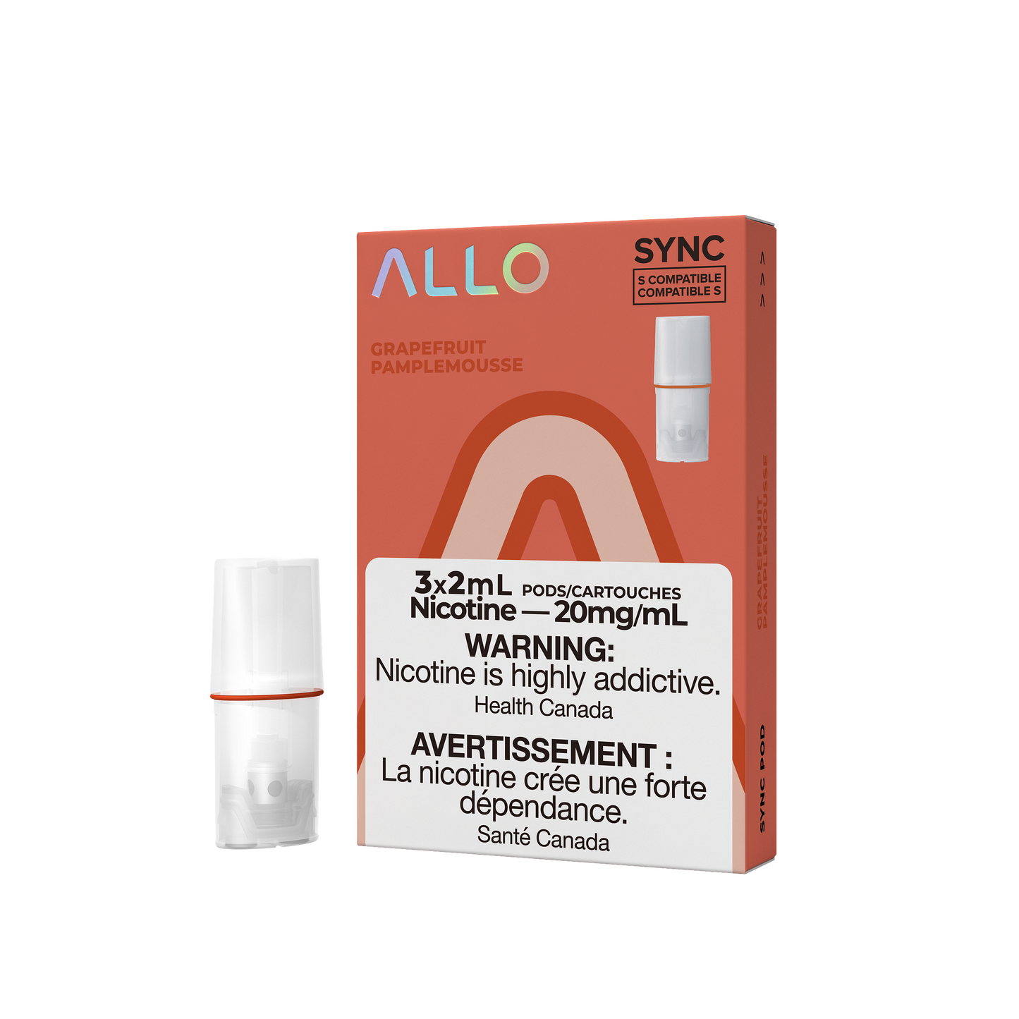 ALLO SYNC PODS GRAPEFRUIT