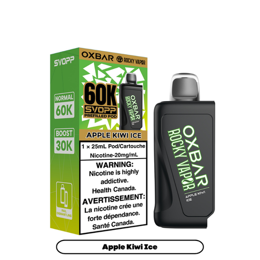 OXBAR SVOPP 60K Pods Apple Kiwi Ice ONT