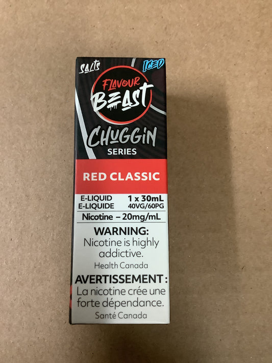 Flavour Beast Salts Red Classic Iced ONT