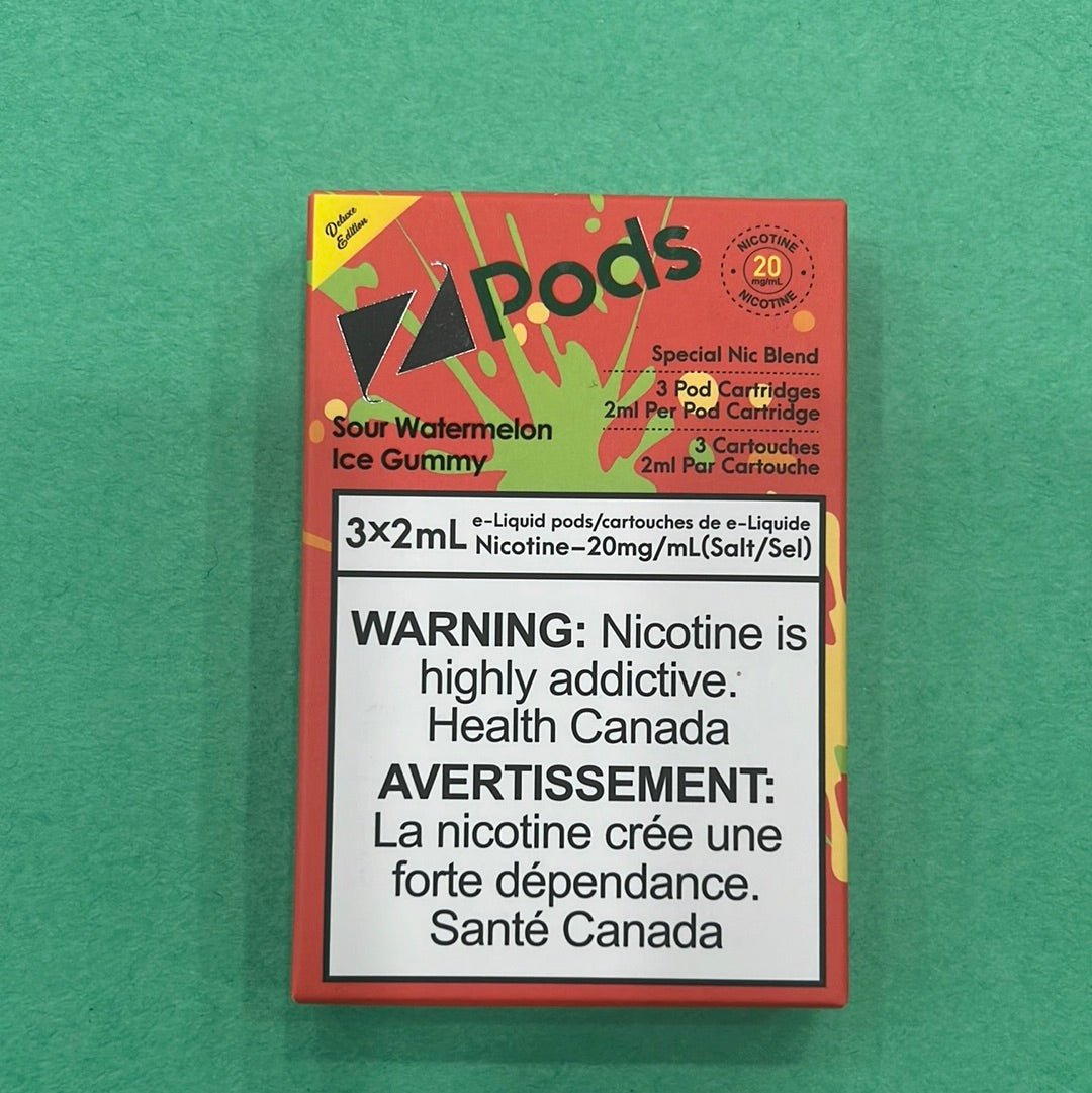 Z Lab Zpods Sour Watermelon Ice Gummy(3x2ml)