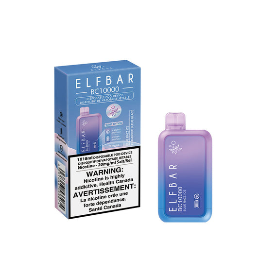 ELF BAR Disposable BC10000 Blue Razz Ice ONT