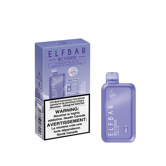 ELF BAR Disposable BC10000 Grape Ice ONT