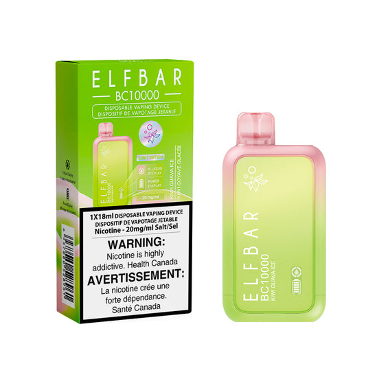 ELF BAR Disposable BC10000 Kiwi Guava Ice ONT