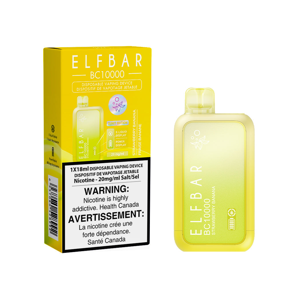 ELF BAR Disposable BC10000 Strawberry Banana ONT