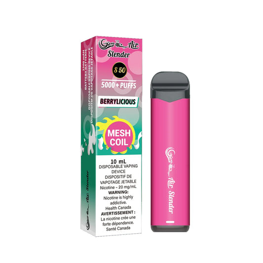 Genie Air Slender 5000 Disposable Berrylicious