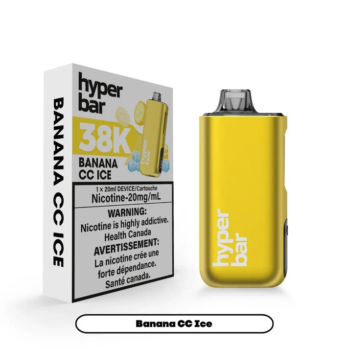 Hyper Bar 38K Disposable Banana CC Ice ONT